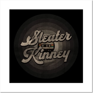 Sleater First Name Retro Tape Pattern Vintage Styles Posters and Art